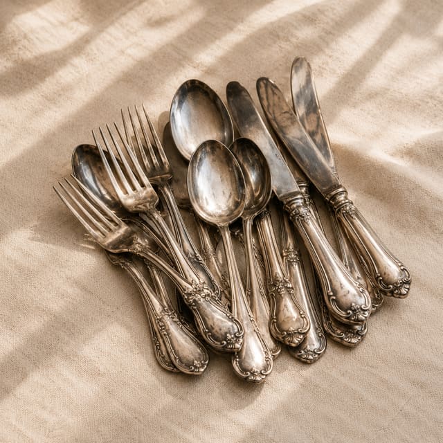 Cutlery & flatware — the kind of silver we buy